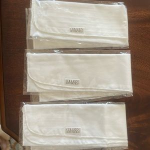 Colleen Rothschild Muslin Face Cloths NIP x3